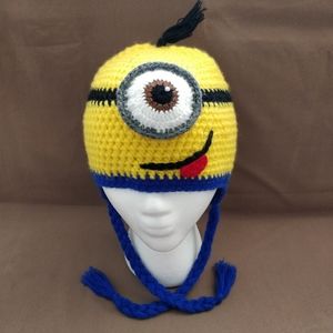 Minions crochet beanie Despicable Me handmade